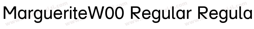 MargueriteW00 Regular Regular字体转换